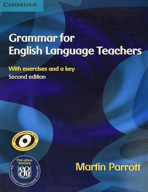 The cover of Grammar for English Language Teachers by Martin Parrot.